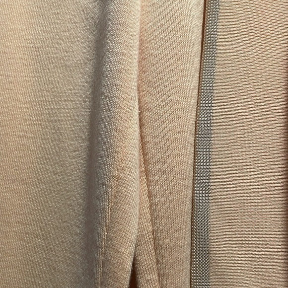 Gispa 3 Piece Melon Tan Semi Mesh Knit Loungewear Set - Picture 7 of 8